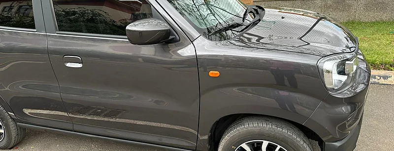 Black Suzuki S-Presso from Costa Phoebe's own fleet, in Luanda